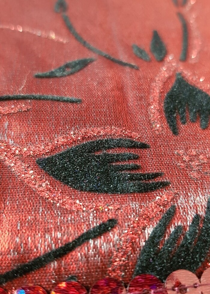 İstikbal bordo yatak örtüsü 260 x 270 çeyiz - Görsel 4