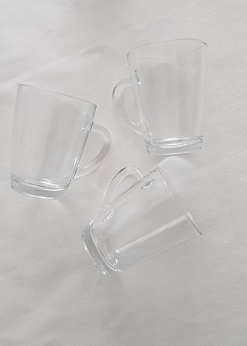 Lav Lav Vega Cam Kulplu 8'li Bardak Seti + 1