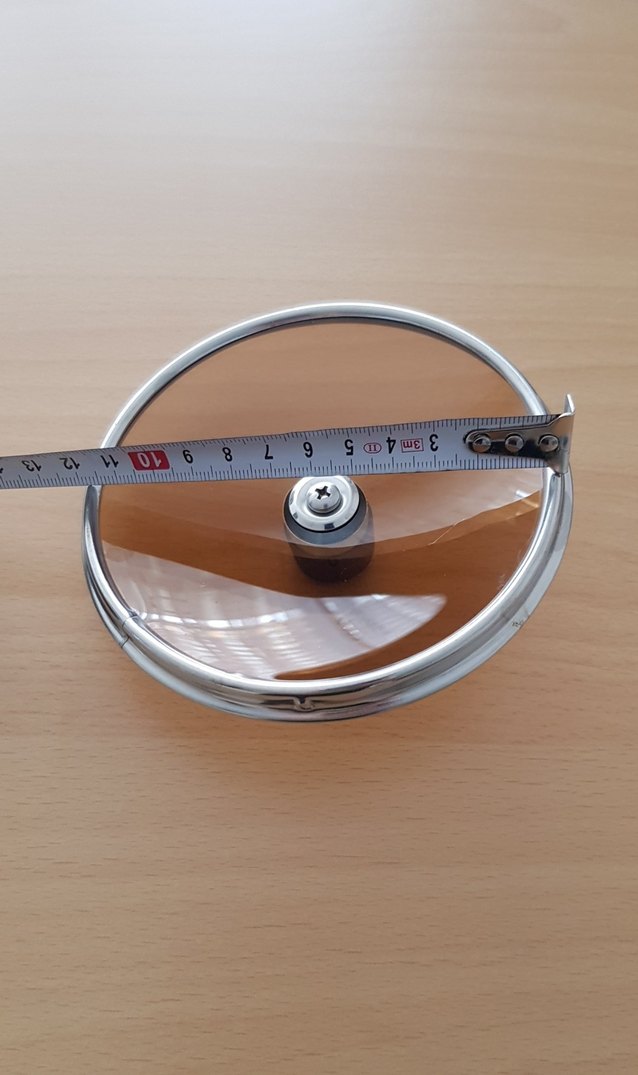 Kahverengi Sos Tenceresi, Caydanlık Kapağı 12 cm - Görsel 4