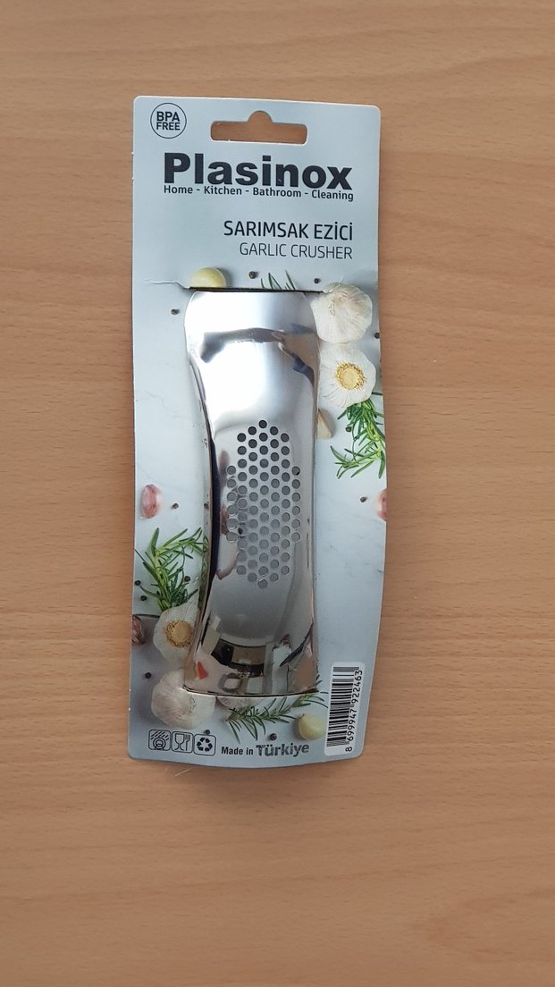 Paslanmaz Çelik Sarımsak Ezici - Görsel 3