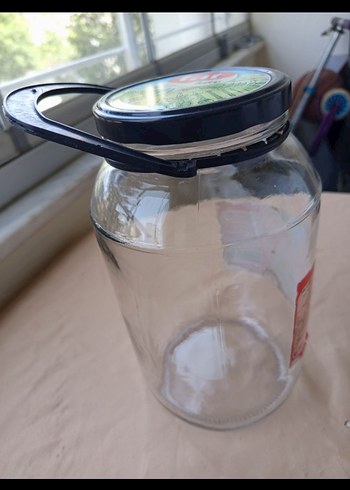 Siyah Kapaklı Cam Bebek Kavanozu - Görsel 2