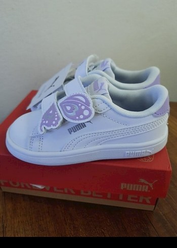 24 Beden Kız Çocuk Puma Spor Ayakkabı