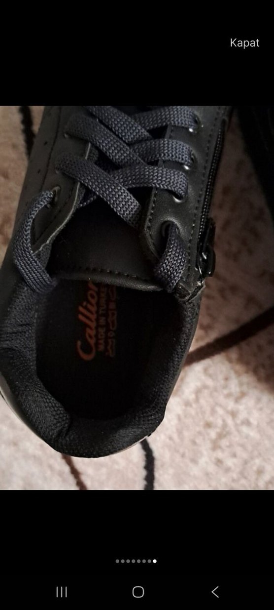 ÇOCUK DERİ BOT AYAKKABI - Görsel 4