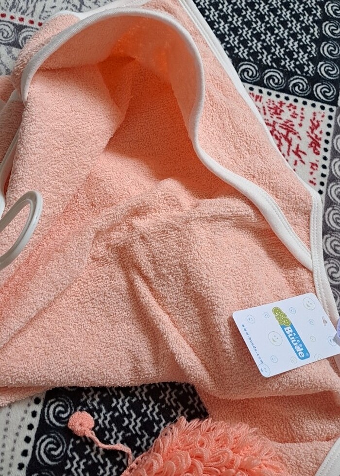 BEBEK ÇOCUK BANYO HAVLUSU ve İLİF YENİ - Görsel 3