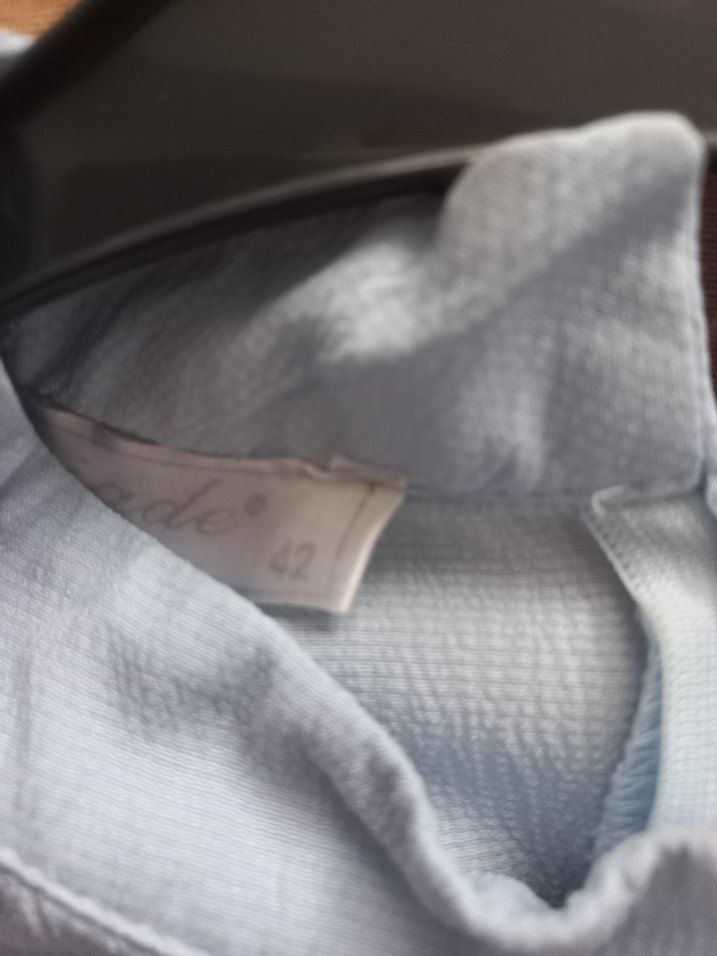 Mavi Düğmeli Tunik - Görsel 2