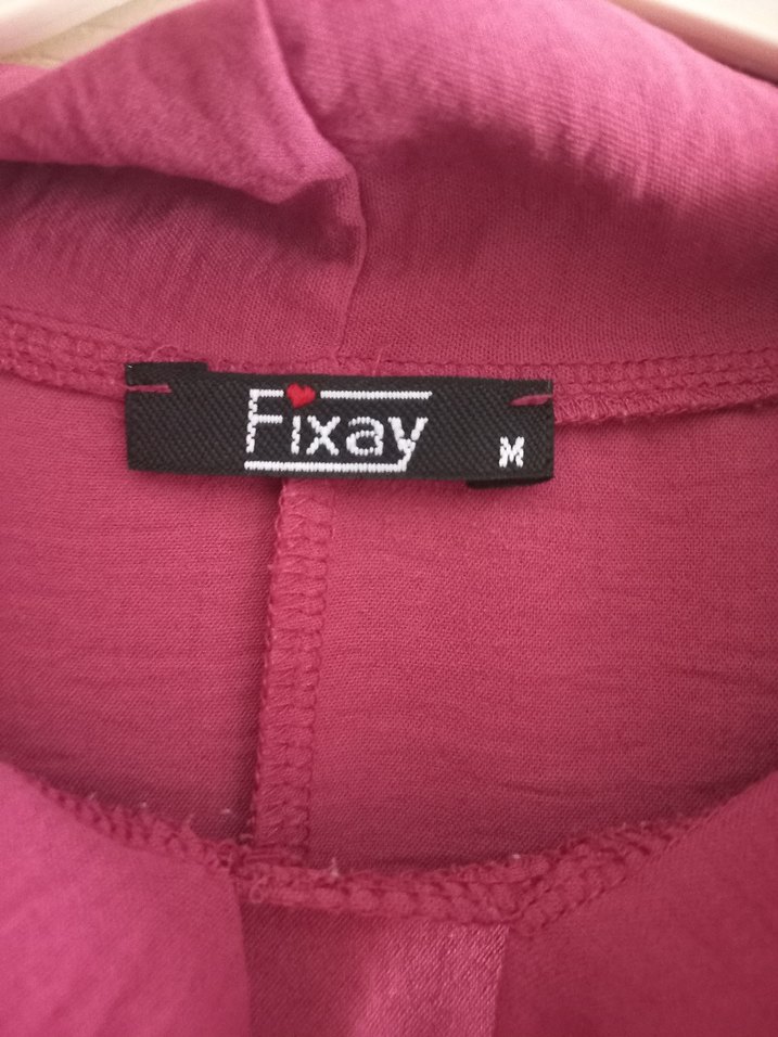 Pembe Salaş Uzun Kollu Tunik - Görsel 3