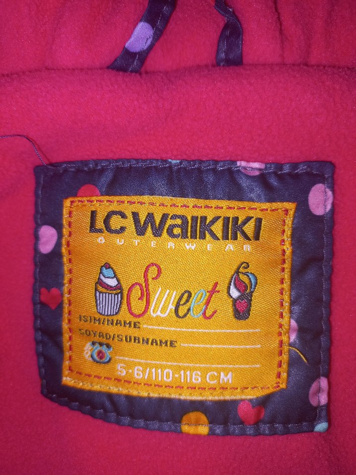 Kız Çocuk Renkli Kapüşonlu Yelek - Görsel 2