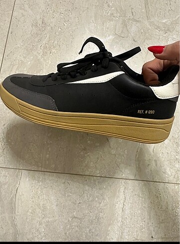 38 Beden siyah Renk BERSHKA siyah sneaker