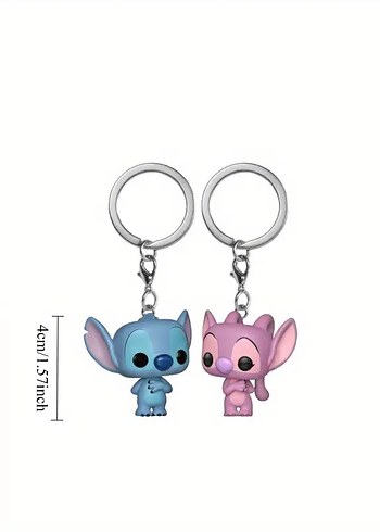  Funko Disney Stitch & Angel Anahtarlık