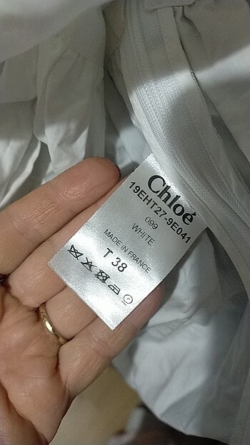 m Beden beyaz Renk Chloe marka üst 