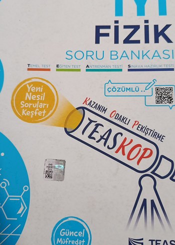 TEASKOP Fizik Soru Bankası - Güncel Müfredat