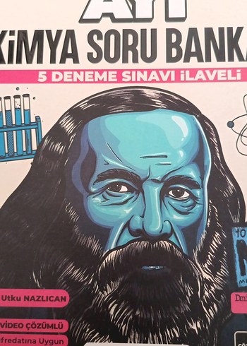 AYT Kimya Soru Bankası 5 Deneme Sınavlı