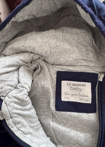 Koyu Mavi Fermuarlı Bebek Tulumu - Görsel 2