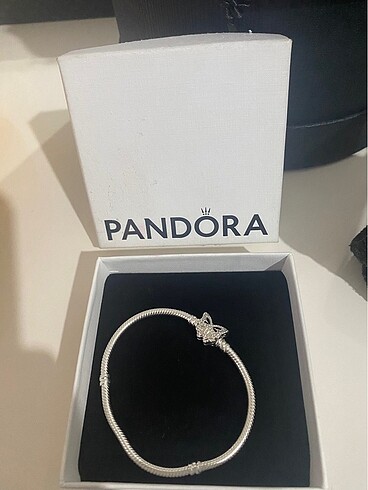 Pandora kelebek klipsli bileklik