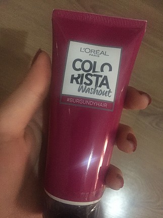 Maybelline Loreal colorista geçici sac boyası 