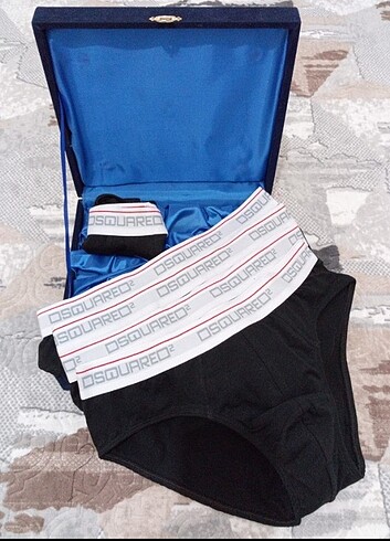 Dsquared2 Slip Boxer 3 Adet 