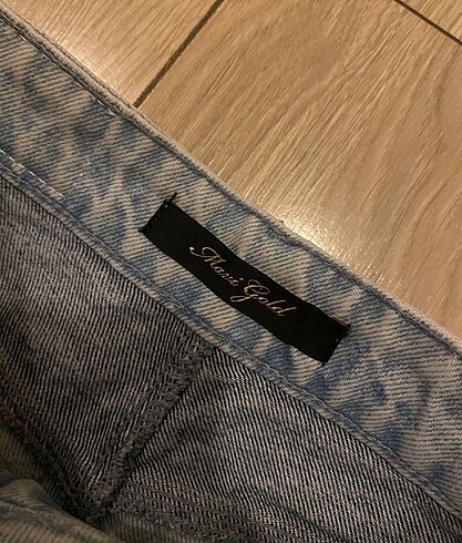 xs Beden mavi Renk Mavi jeans kot şort