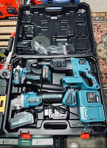 ŞARJLI 3'LÜ SET 