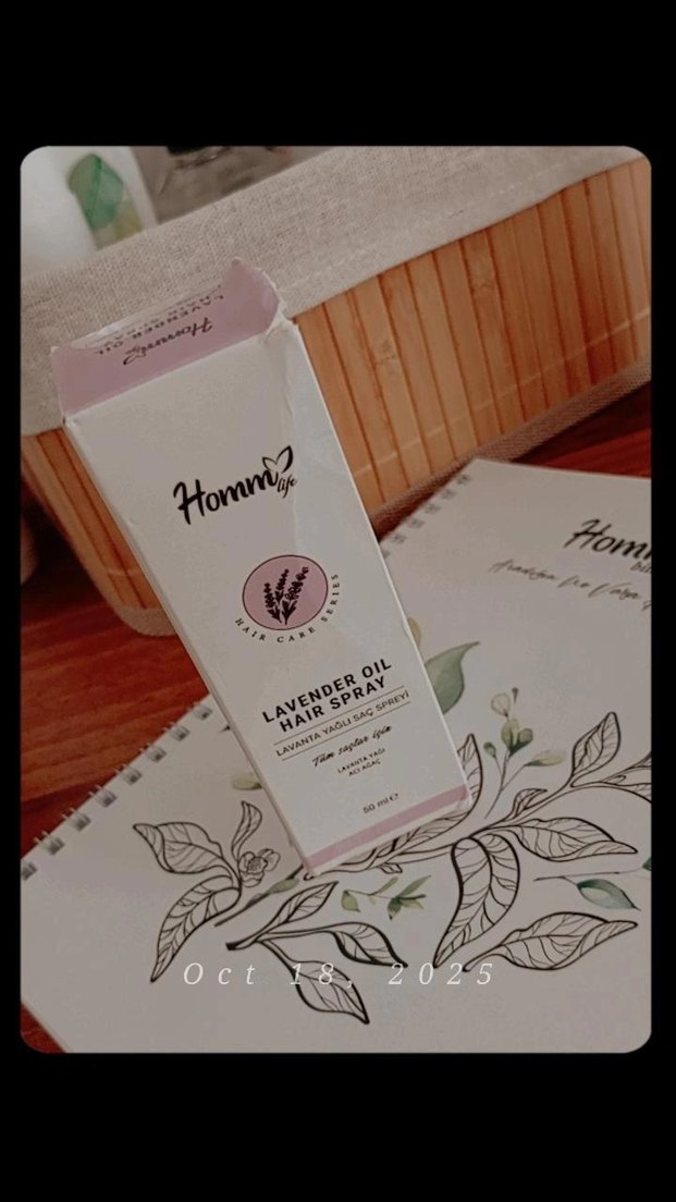 Homm Lavender Yağlı Saç Spreyi 60 ml - Görsel 2