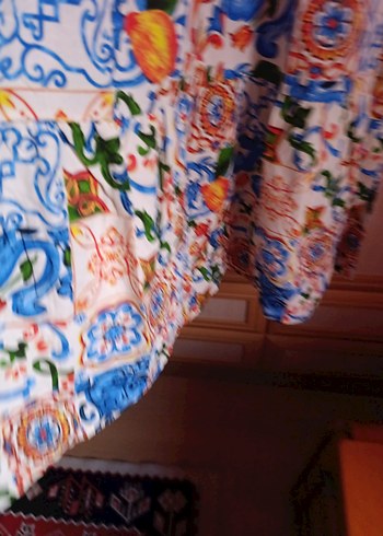 Bohem Çok Renkli Uzun Elbise - Görsel 3