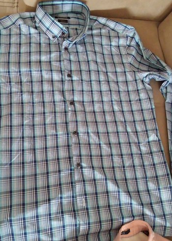 Altınyıldız Düğmeli Regular Fit Gri Erkek Gömlek