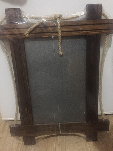 Vintage ahşap resim çerçevesi