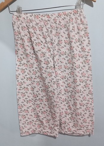 Penti pijama Pudra çiçekli Pamuklu Pantolon