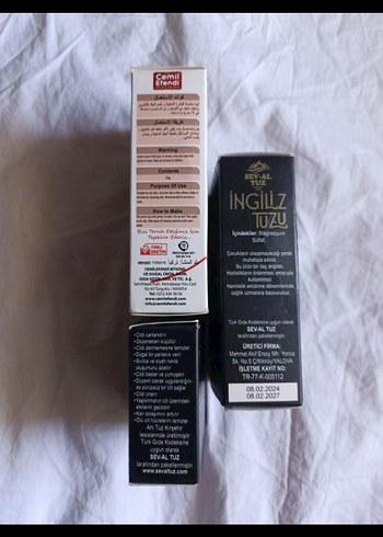 Epsom Tuz, Tuz Kili Maskesi ve Beyaz Kil Seti - Görsel 5