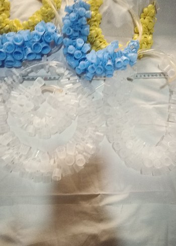 seç beğen al adet Nakışlı Renkli Uzun Boyunluk plastik - Görsel 3