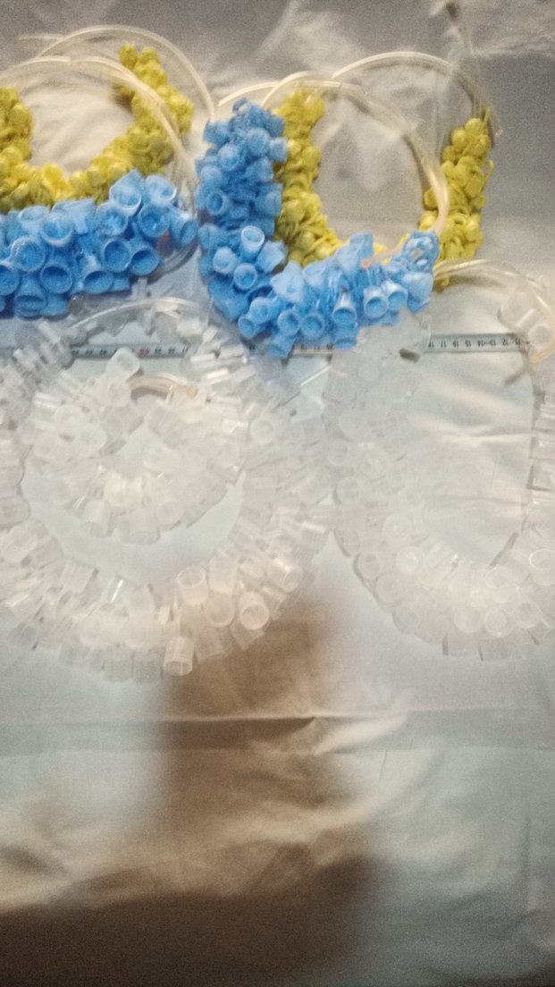 seç beğen al adet Nakışlı Renkli Uzun Boyunluk plastik - Görsel 3