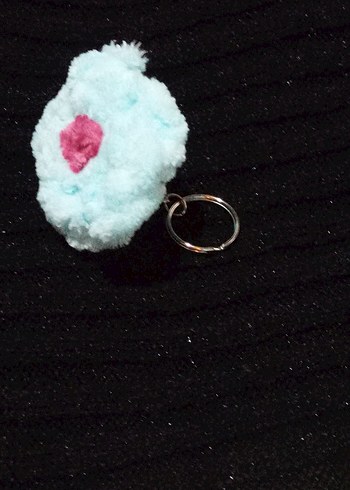 puffy yumuşacık hediyelik çiçek Anahtarlık - Görsel 7