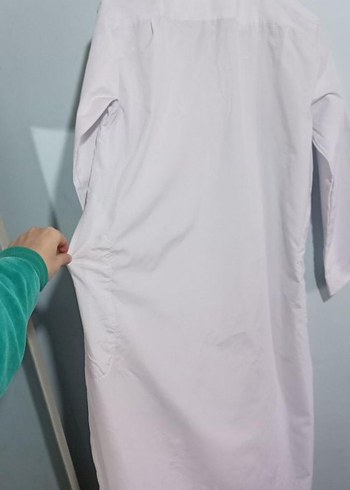 m Beden Erkek Beyaz Uzun Kollu kandura Takımı Arap elbisesi