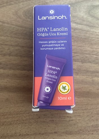 Lansinoh HPA Lanolin Göğüs Ucu Kremi 10 ml