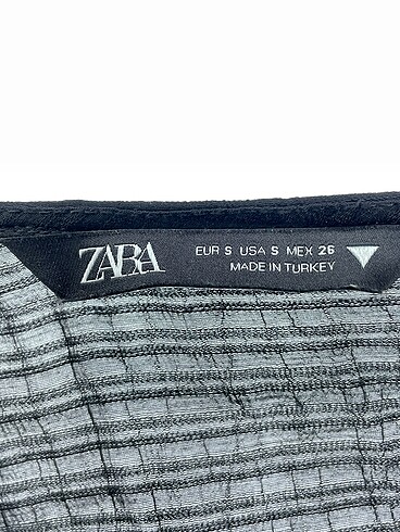 s Beden siyah Renk Zara Bluz %70 İndirimli.