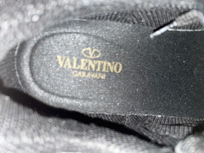 42 Beden siyah Renk Valentino Erkek ayakkabı