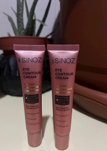 Sinoz Göz Çevresi Bakım Kremi Pembe