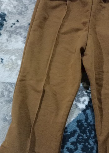 Kız Çocuk Kahverengi Nakışlı Eşofman Takımı 3.4 yaş sıfır - Görsel 3