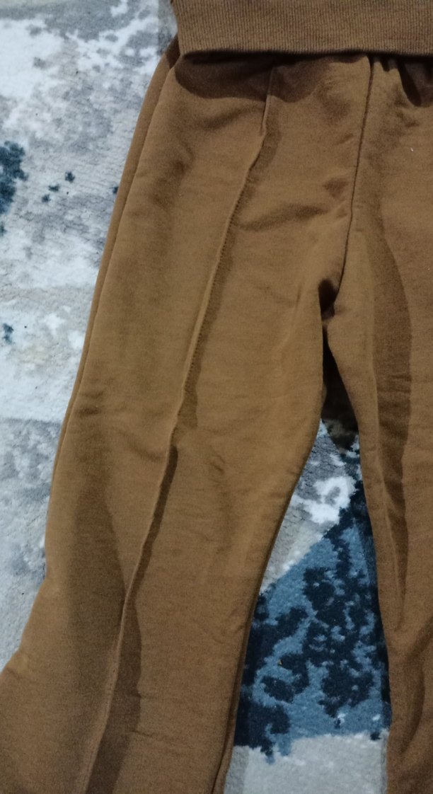 Kız Çocuk Kahverengi Nakışlı Eşofman Takımı 3.4 yaş sıfır - Görsel 3