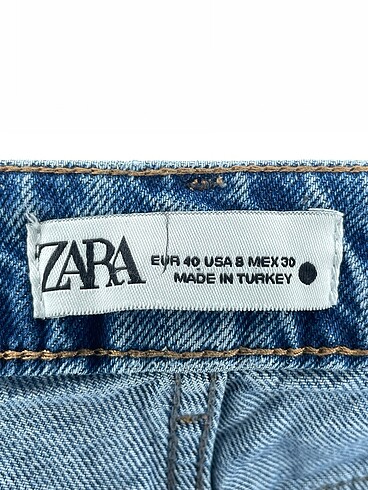 40 Beden mavi Renk Zara Jean / Kot %70 İndirimli.