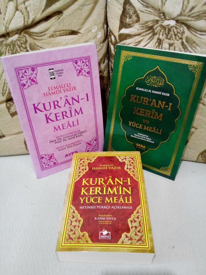 KURANI KERİM MEALİ 3 ADET - Görsel 2