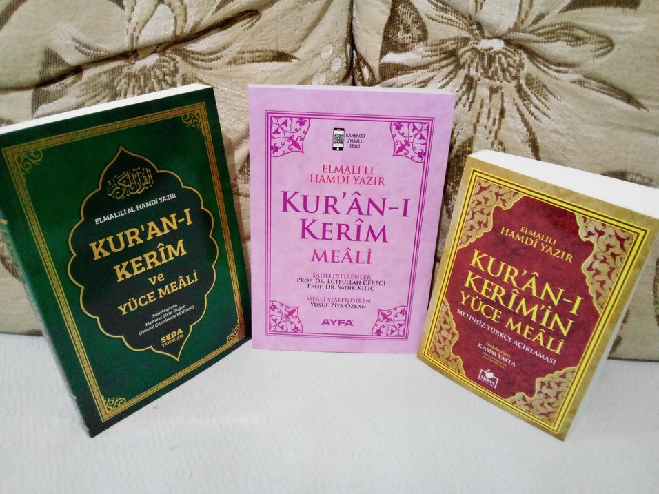 KURANI KERİM MEALİ 3 ADET - Görsel 3