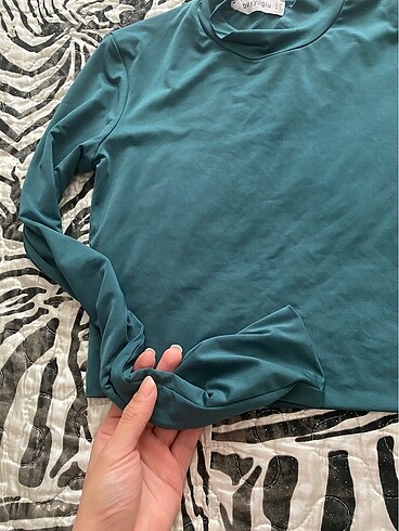 xs Beden Yeşil crop