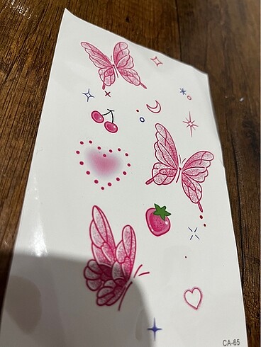 Diğer Dövme Tattoo Kore Kawaii Y2K