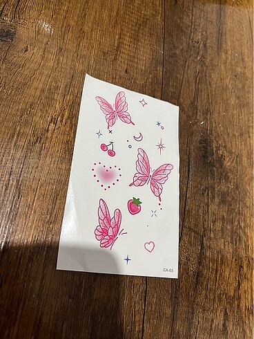 Dövme Tattoo Kore Kawaii Y2K