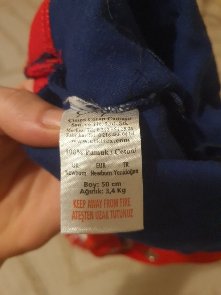 yenidoğan 3'lü zıbın - Görsel 3