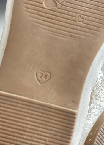 Kız Çocuk Beyaz Çiçekli Babet Ayakkabı - Görsel 6