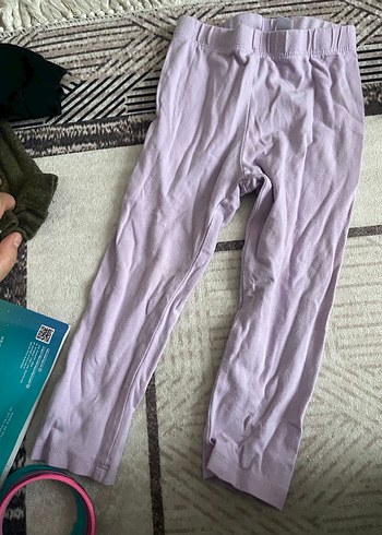 Kız Çocuk Fit Triko Taytlar - Görsel 9