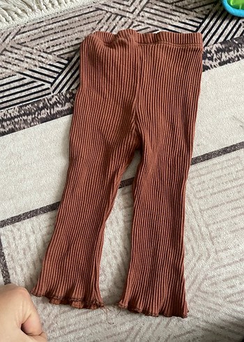 Kız Çocuk Fit Triko Taytlar - Görsel 4