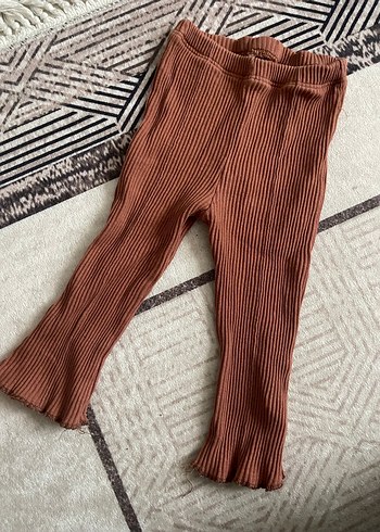 Kız Çocuk Fit Triko Taytlar - Görsel 5