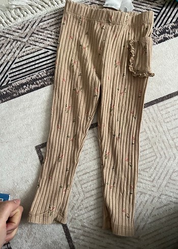 Kız Çocuk Fit Triko Taytlar - Görsel 2